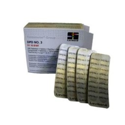 Tabletas reactivo DPD Nº3 Lovibon cloro total