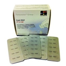 Tabletas reactivo ácido cianúrico Lovibond