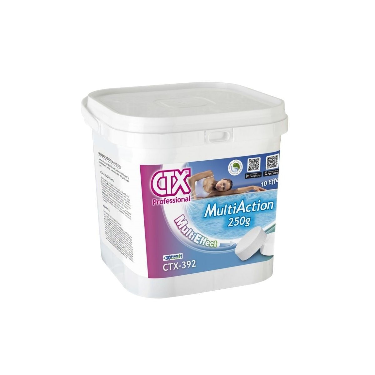 Clor Multiacció pastilles 200gr CTX-392 per a piscina