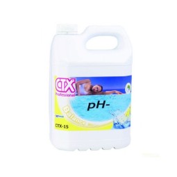 Minorador de pH líquido CTX-15 pH-  garrafa 10 litros