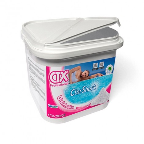 25 kg Clor ràpid granulat CTX-200/gr ClorShock 55%