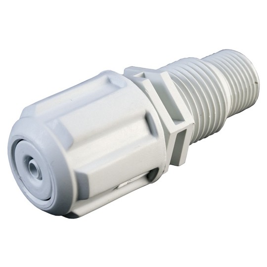 Racord de inyeccion 4/6 mm PVC/FPM