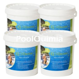 4 x 5 kg Oxigen actiu per piscines Q-Oxone 