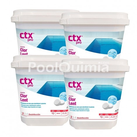 Pastillas de cloro lento CTX-370